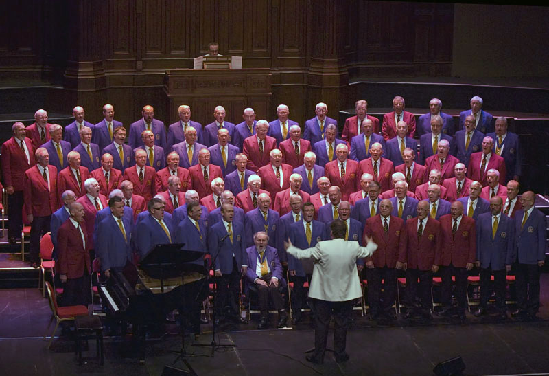 Joint Concert with Warrington Male Voice Choir at Parr Hall